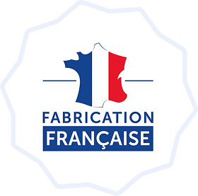 Badge 'Fabrication Française'